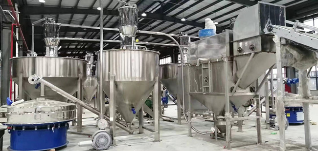 福建某食品企業(yè)全自動(dòng)拆包供粉系統(tǒng)